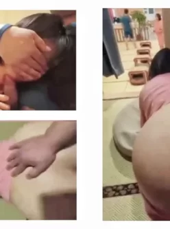 40岁肉臀老师洗浴中心发骚,休息区后入偷操！真tm刺激 [04:43]